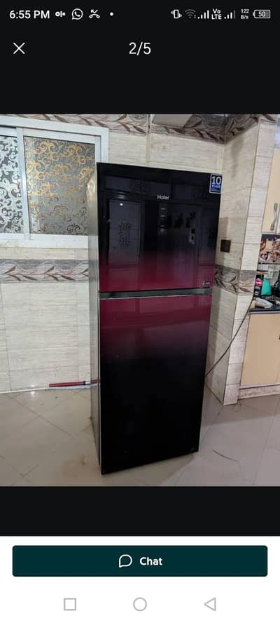Haier fridge available like new