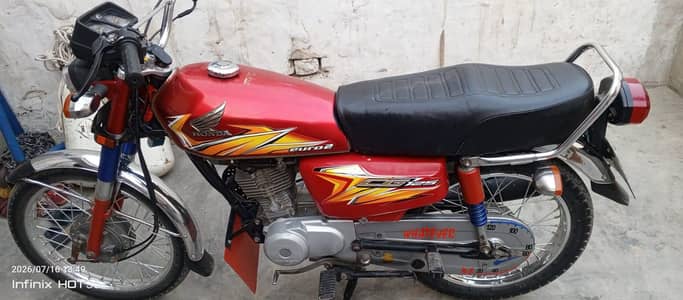 Honda cg 125 2021 model 03091676016 contact numbe