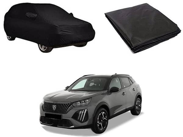 Peugeot 2008 High Quality Black Coated Top Cover - Model 2022-2025