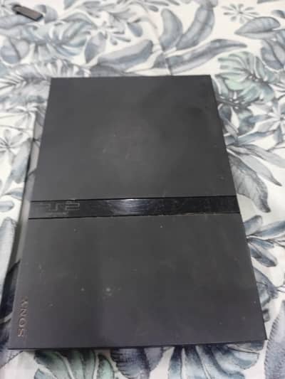 playstation 2 with games