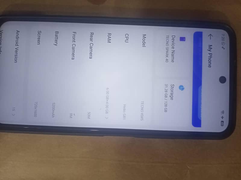 Tecno Other Model 6