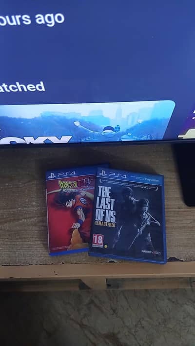 Last of us and dragon ball kakarot ps4 ps5 playstation games