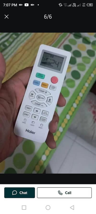 Haier 1.5 ton  ac DC inverter heat n cool