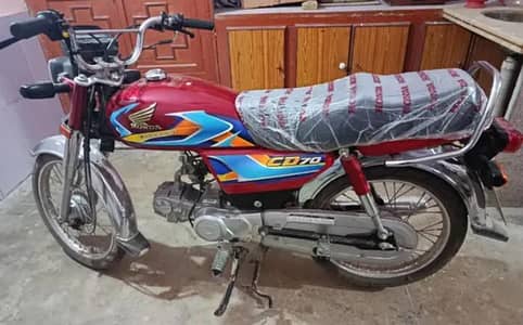 Honda CD 70 brand new available