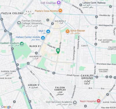 Office For Rent On MM Alam Road