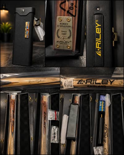  Riley England Ronnie O'Sullivan Snooker Cue – Brand New | Premium Q