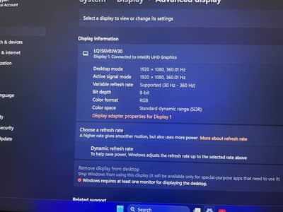 Asus laptop screen for sale 360hz 1080p laptop dead original screen
