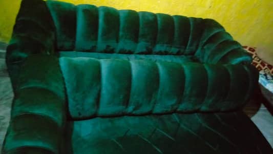 corner wood sofa
