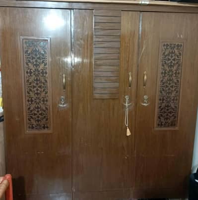 Wooden wardrobe/ Almari