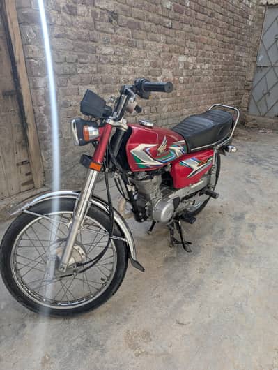 cg 125 2023 sukkur number 10/9 condition for sale