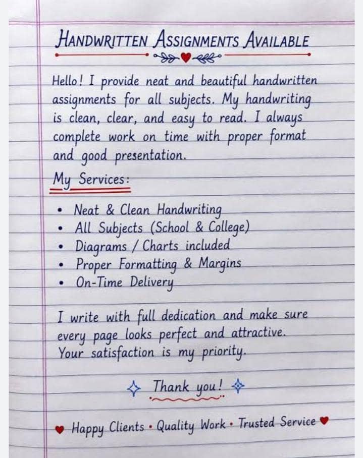 Assignment writing 0