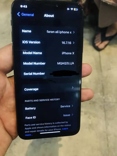 Apple iPhone X