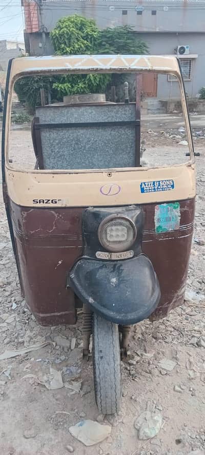 Water tank rickshaw