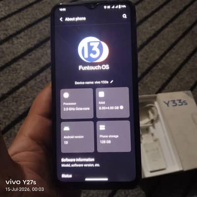 Vivo Y33s 8/128