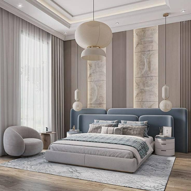 new model bed set 5