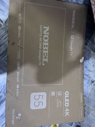 Nobel 4k qled ultra hd 2160p 55 inch