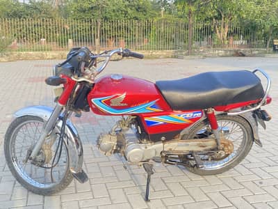 Honda CD 70 2019 | Urgent Sale | Smooth Engine | Good Condition Honda