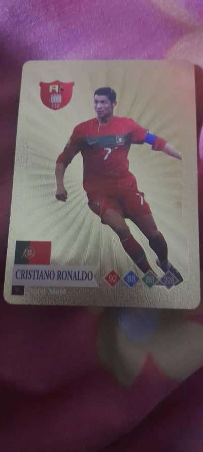 Ronaldo gold card from USA