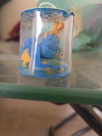 Handmade One Piece Marco Devil Fruit Clay Miniature Display