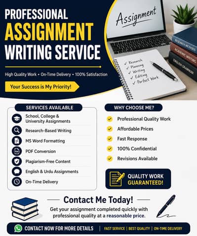 Assignment writing available