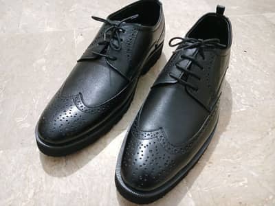 Brogue Leather Shoes Italian Style