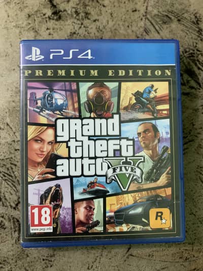 PS4 GTA 5 Original Disc