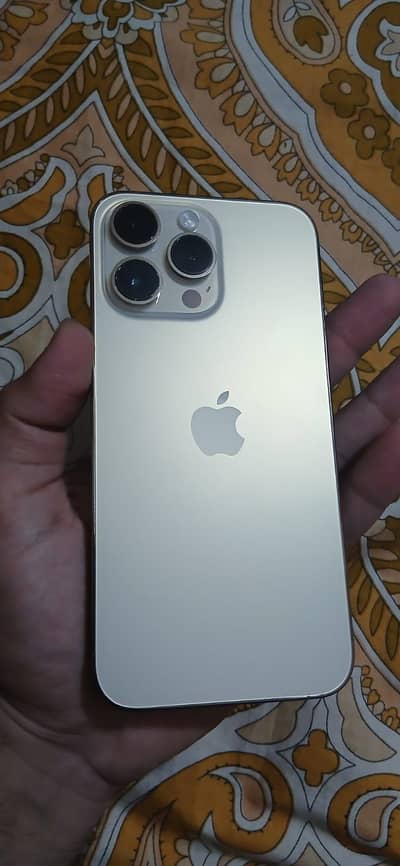 14 pro max 128 jv 10/10 golden colour