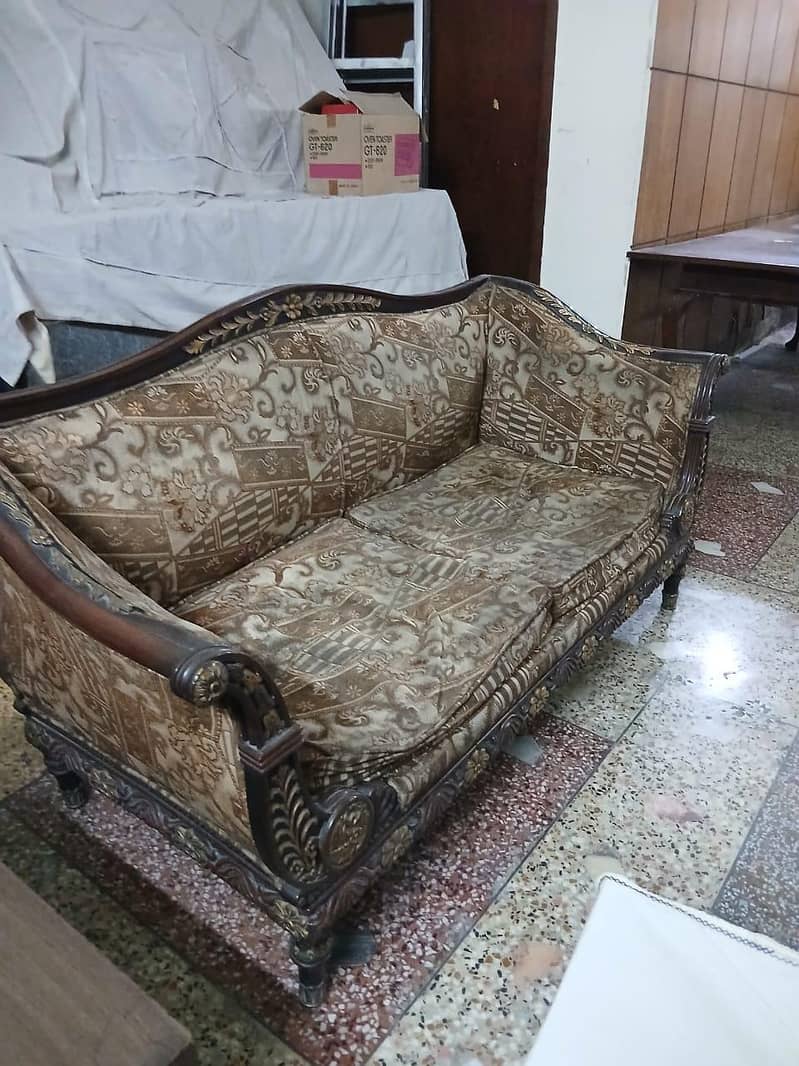 Brown Sofa Set 1