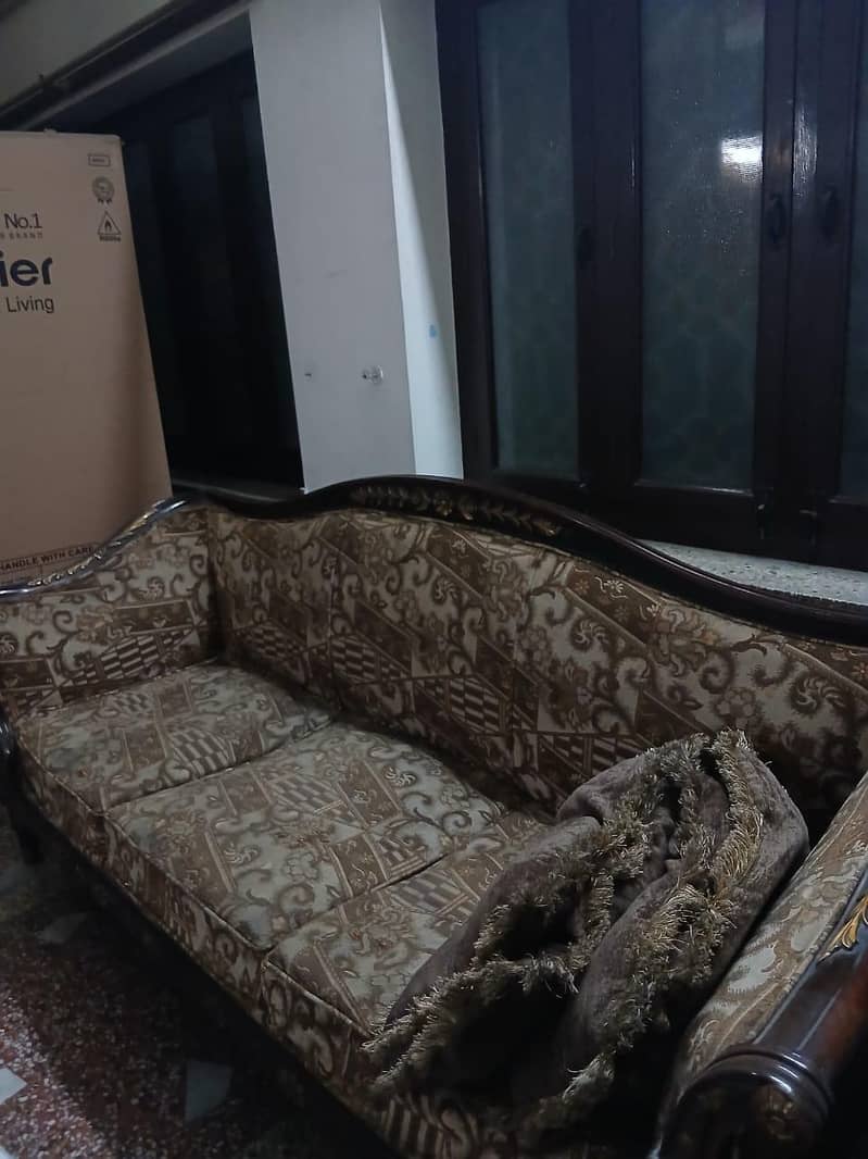 Brown Sofa Set 2