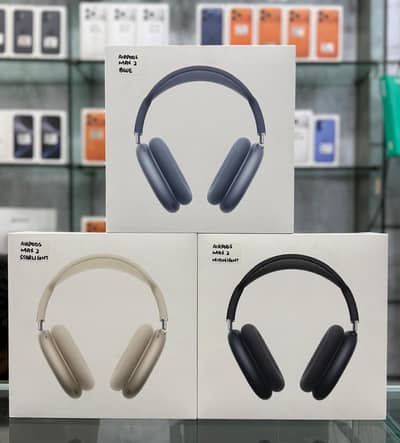 Apple Airpods Max 2 Box Pack Non Active Midnight starlight Skyblue
