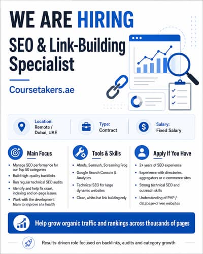 SEO and Link-Building Specialist