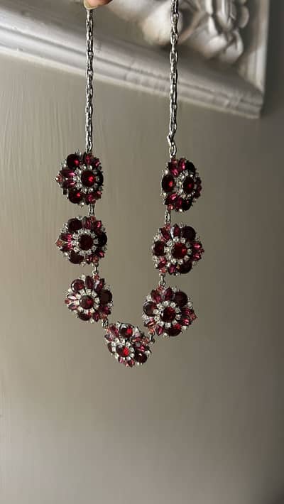 Premium Red crystal Necklace
