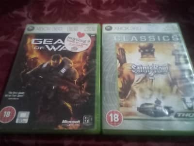 GEARS OF WAR and SAINTS ROW 2