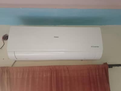 haier 1.5 ton DC inverter ac chill condition
