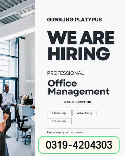 Job in Lahore