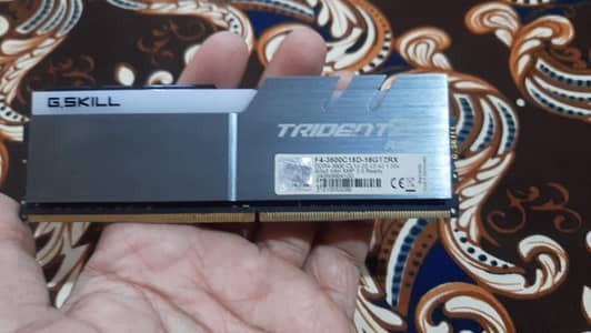 G Skill Trident Z RGB Pack of 2 x 8GB RAM