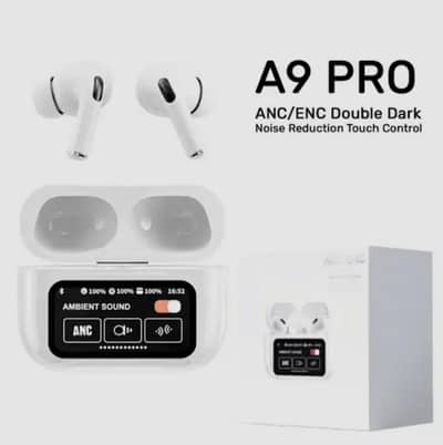 A9 pro ear pod's with silicon case ANC
