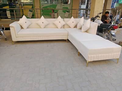 L shaped sofa