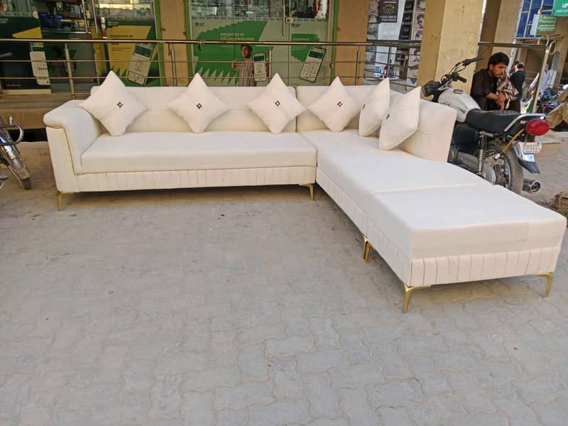 L shaped sofa 0