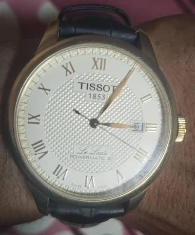 Tissot original watch gold clor