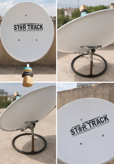 2ft STAR TRACK Dish with LNB and Round stand