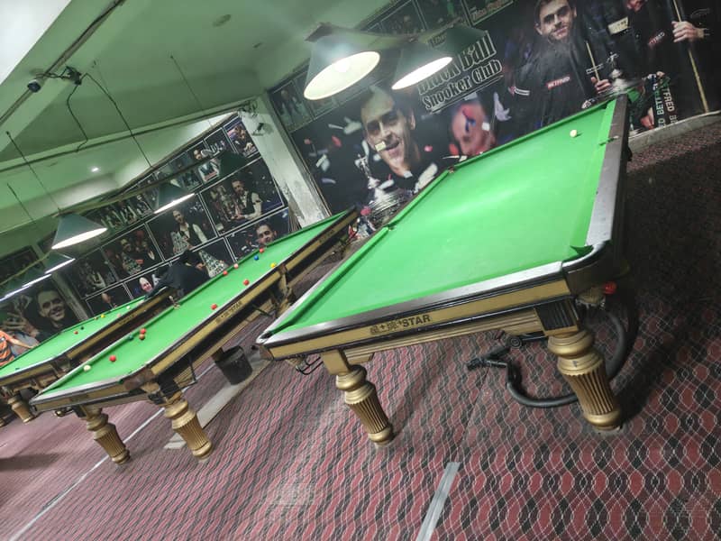 Snooker table 1