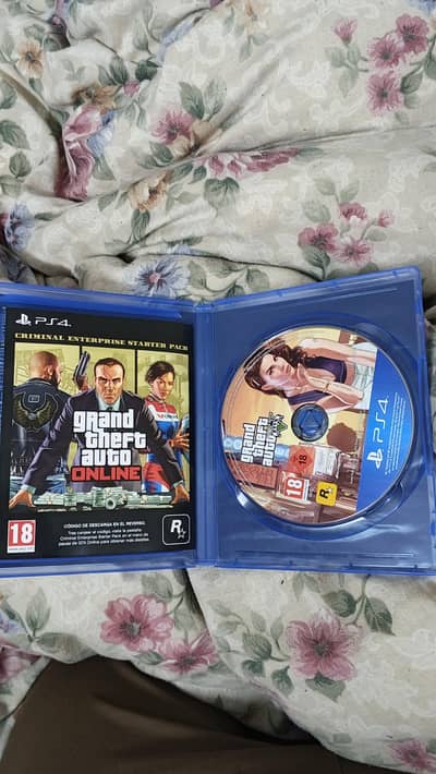 GTA 5 good condition with starter pack.