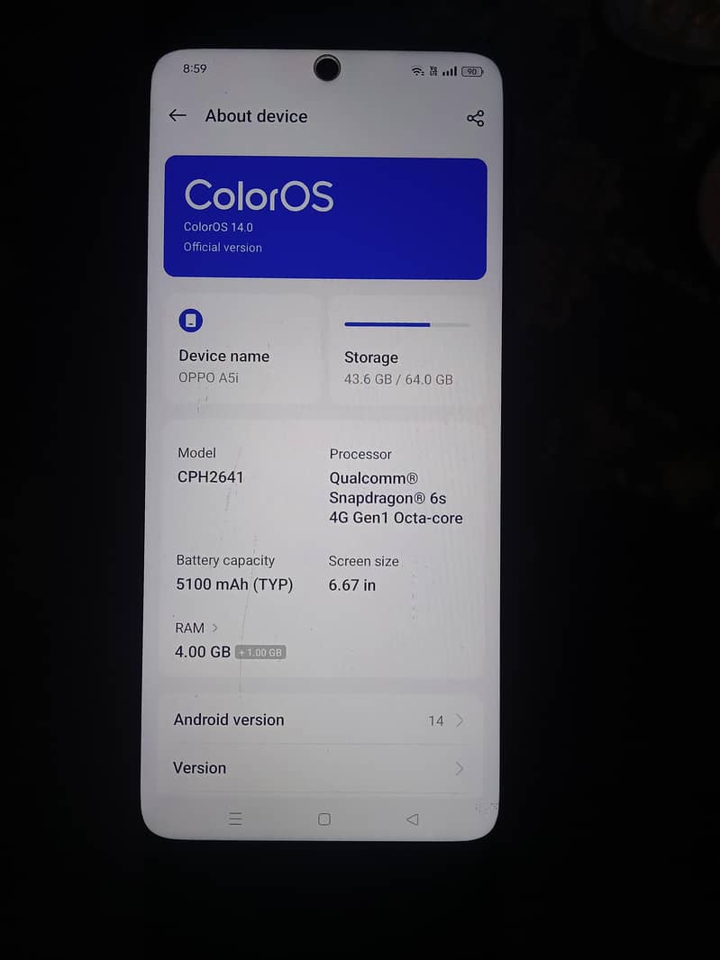 OPPO A5 1