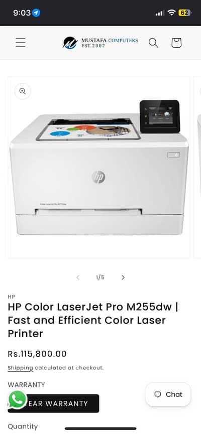 HP Color LaserJet Pro M255dw | Fast and Efficient Color Laser Printer