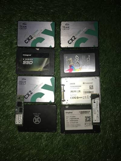 128gb,256gb,512gb & 2tb Ssd, nvme & m. 2 available 100% health