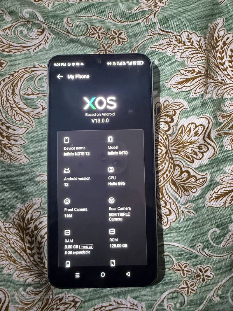 Infinix note 12 0