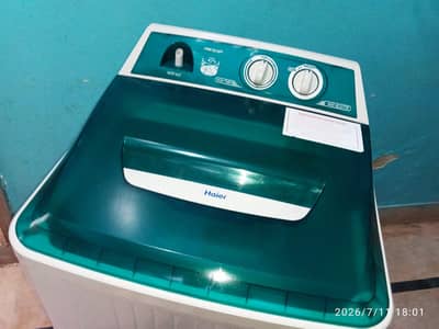 Haier washing machine model number HWM120-35FF