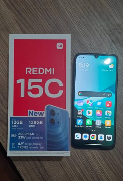 Redmi 15C 6gb/128gb  10/10 condition and under official warranty