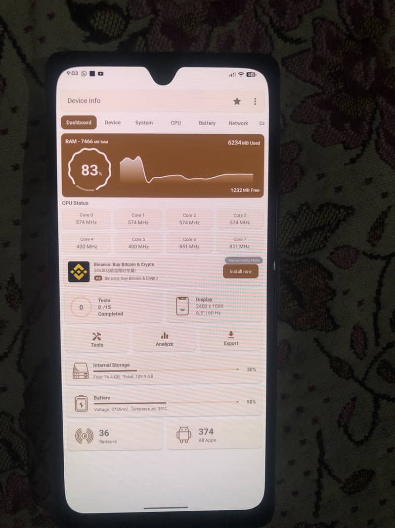 Google Pixel 7a 10